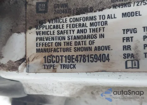 2007 Chevrolet Colorado Lt z USA, uszkodzony, nr VIN 1GCDT19E478159404